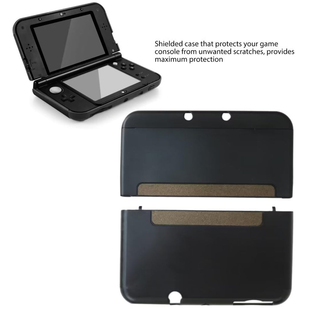 Black Aluminum Plastic Protective Hard Shell Case for New 3DS XL LL S894724