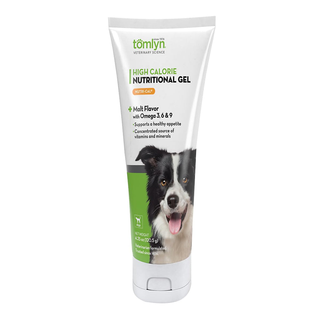 Malt-Flavored High-Calorie Nutritional Gel for Dogs, 4.25oz U52331