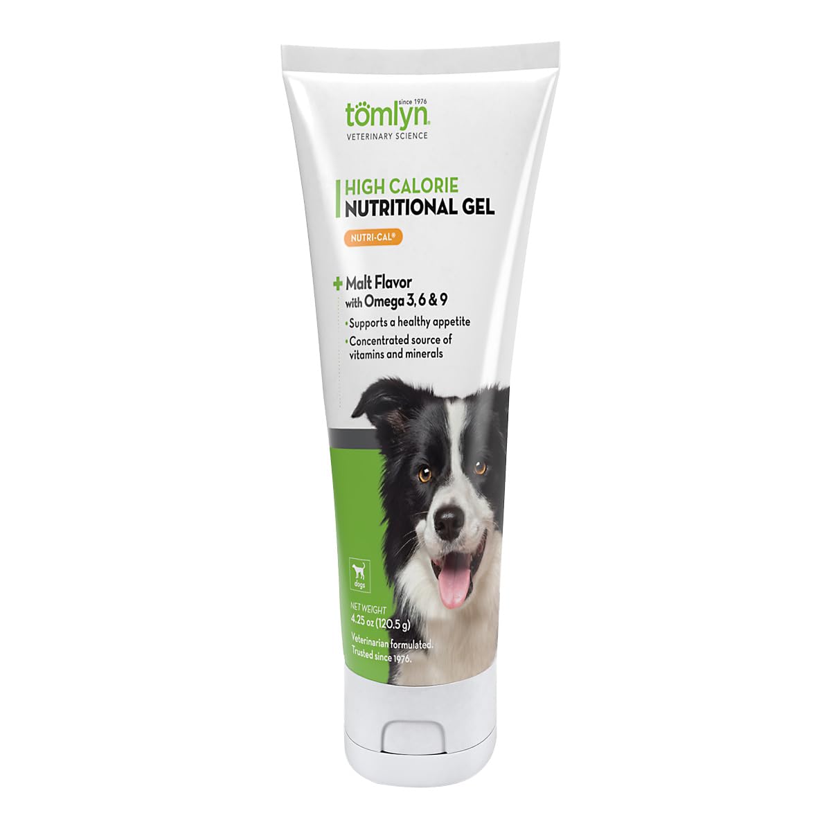 Malt-Flavored High-Calorie Nutritional Gel for Dogs, 4.25oz U52331
