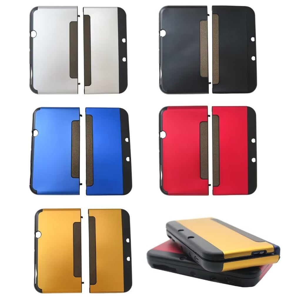 Black Aluminum Plastic Protective Hard Shell Case for New 3DS XL LL S894724