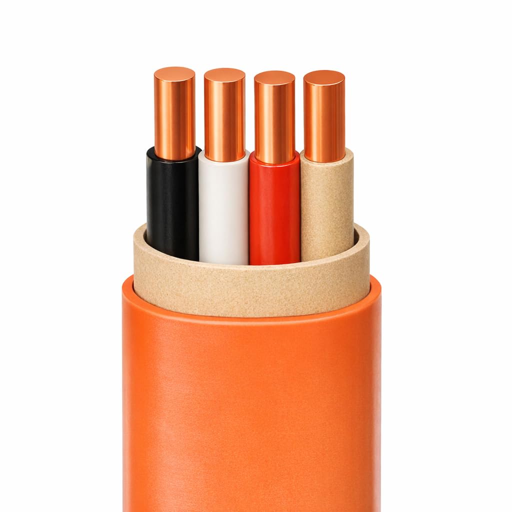 250ft Solid Copper Electrical Wire with Ground U663