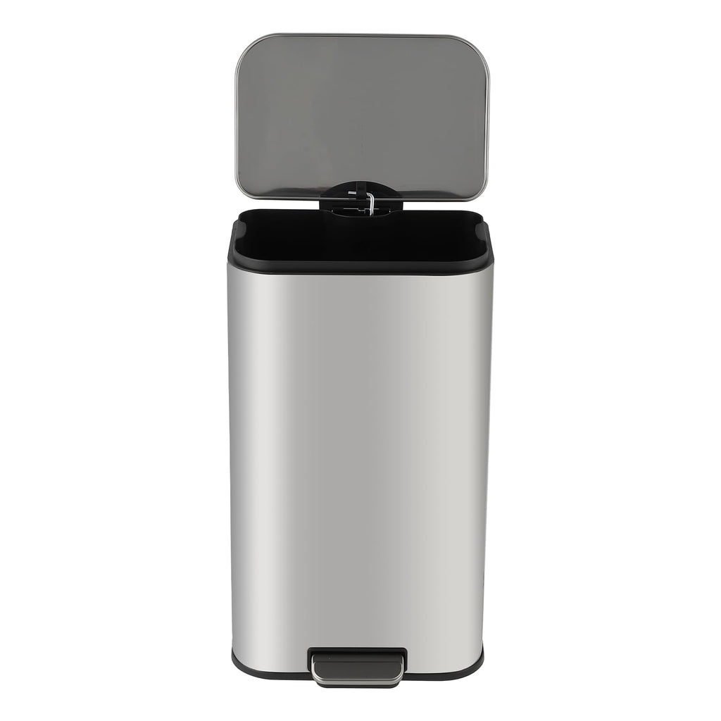 13.2 gal Stainless Steel Step Trash Can X987995
