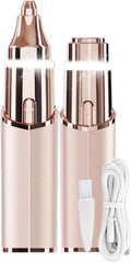 Portable Facial Shaver for Women, 2-in-1 Eyebrow Trimmer M790