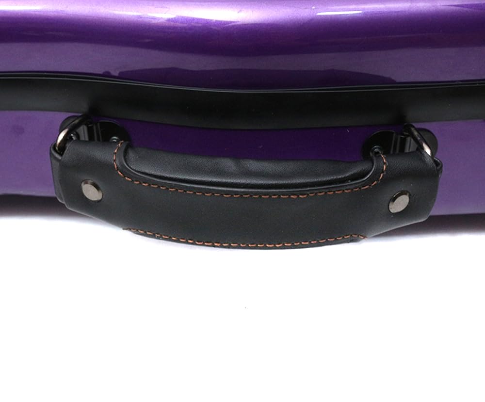 Carbon Fiber Violin Case 4/4 Full Size Purple Q803199