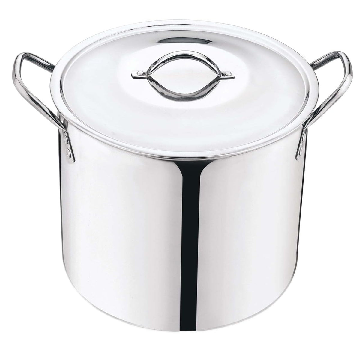 12 Quart Stainless Steel Stock Pot with Metal Lid R2549