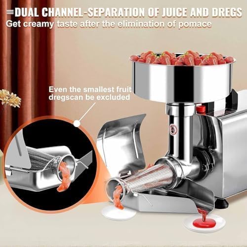 Electric Stainless Steel Tomato Strainer Food Milling Machine O6244