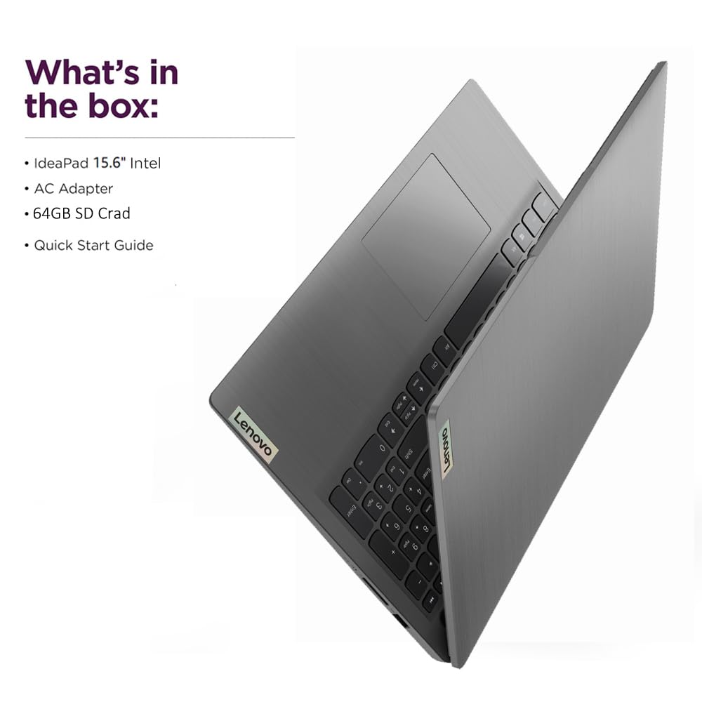 15.6" FHD Touchscreen Laptop 16GB RAM 256GB SSD Intel Core i3 Grey Y637