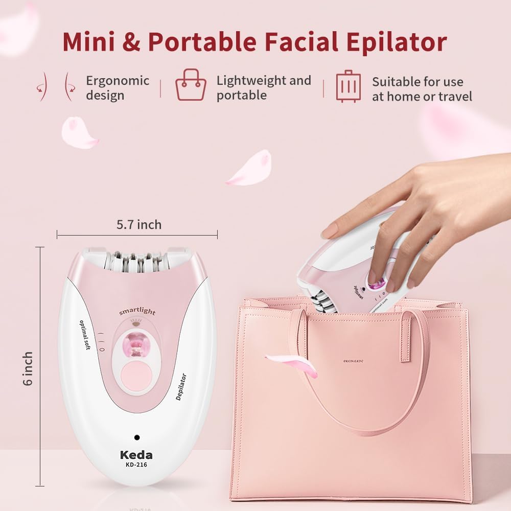 Epilator for Women with LED Light E3839