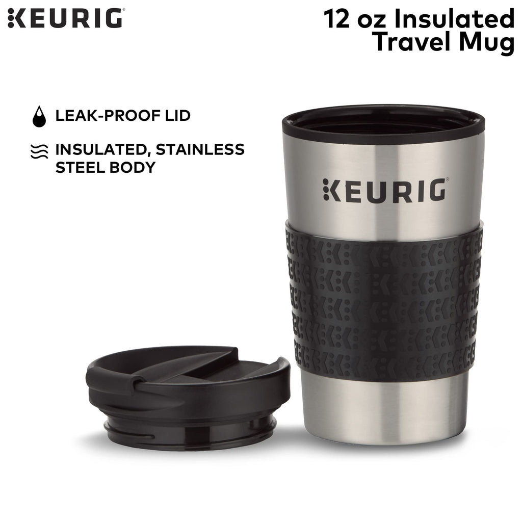 Single Serve K-Cup Pod Coffee Maker with Travel Mug H565582