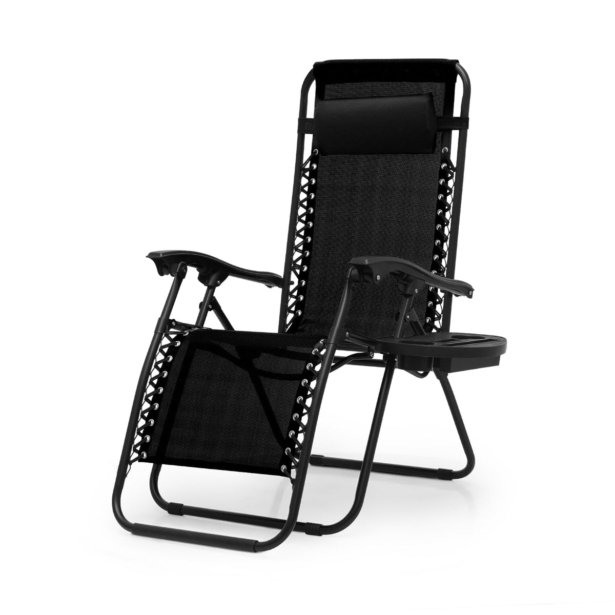 Black Zero Gravity Lounge Chair L43168