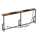 Narrow Console Table with Power Outlet M921