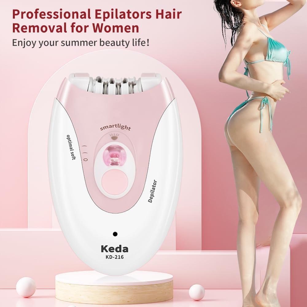 Epilator for Women with LED Light E3839