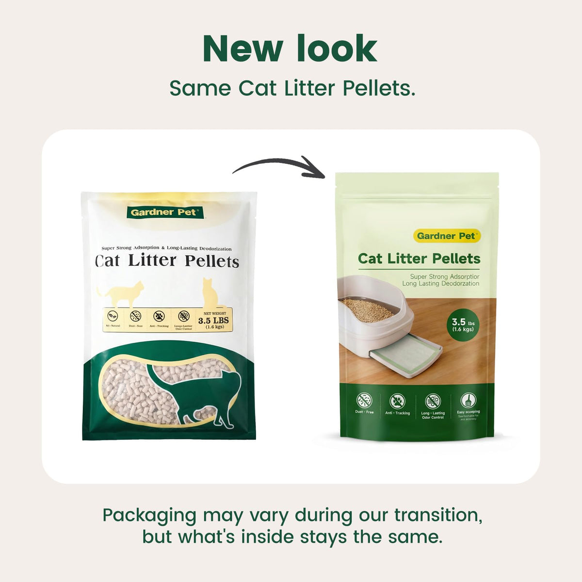 Non-Clumping Zeolite Cat Litter Pellets 7Lbs F703