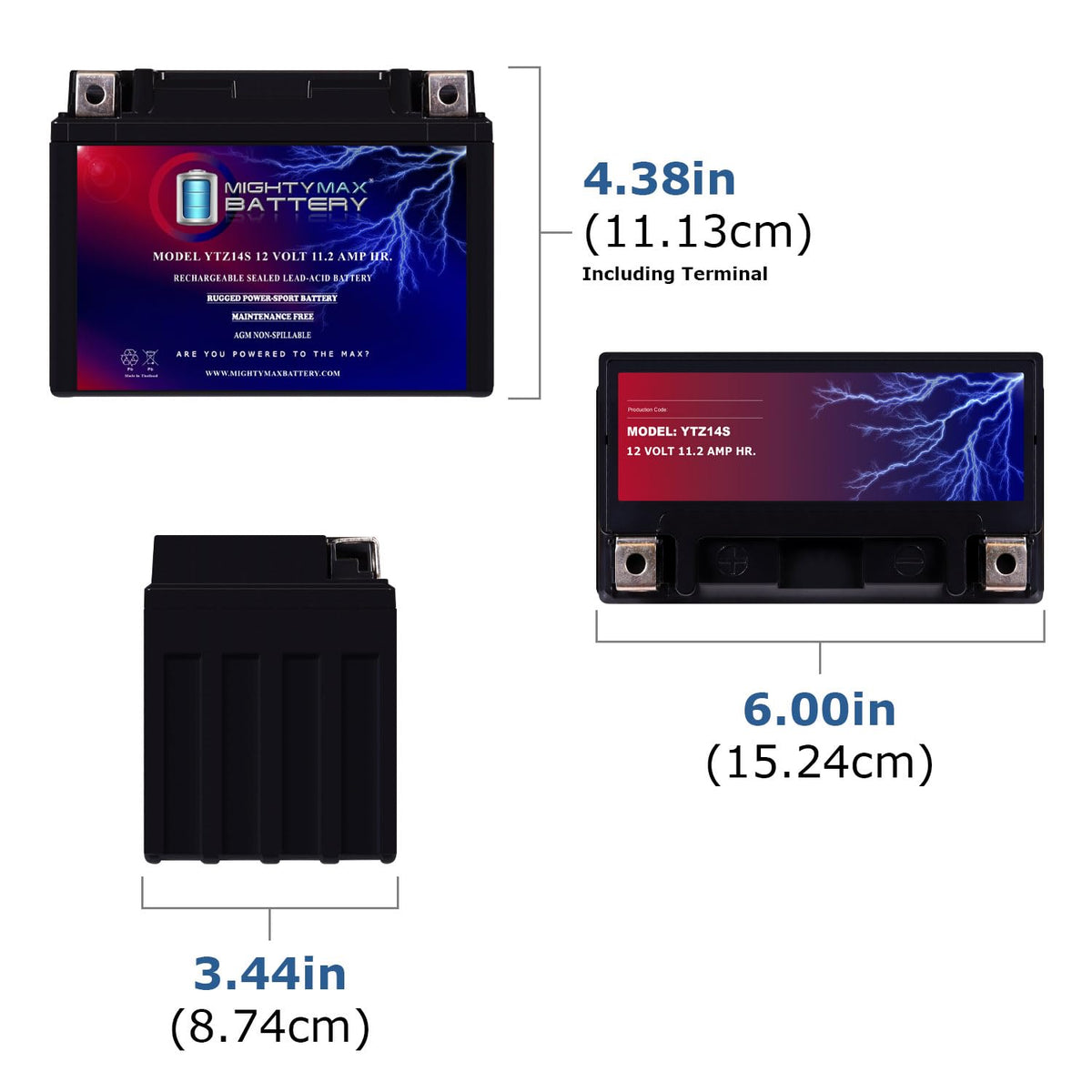 12V 11.2Ah Battery O311