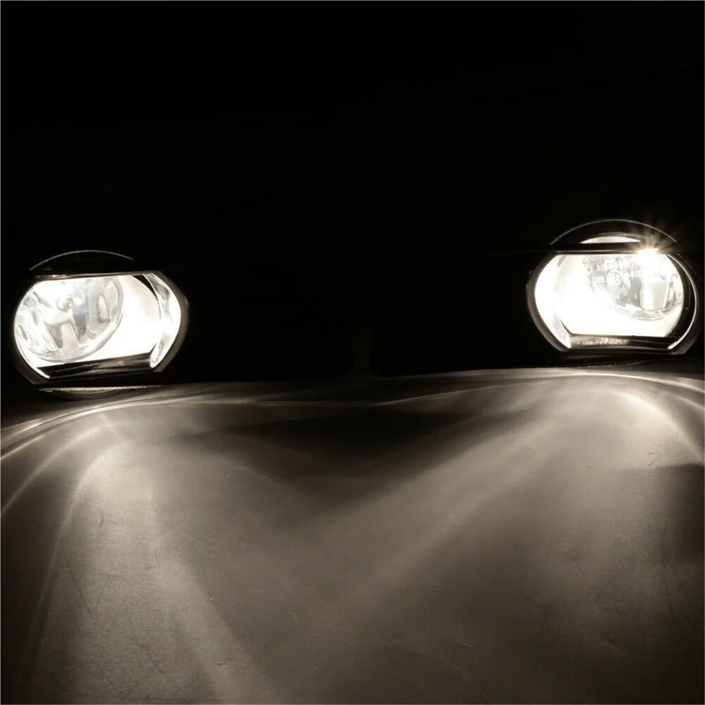 Front Bumper Fog Light Lamp LED Assembly With Switch Wiring Harness S37666