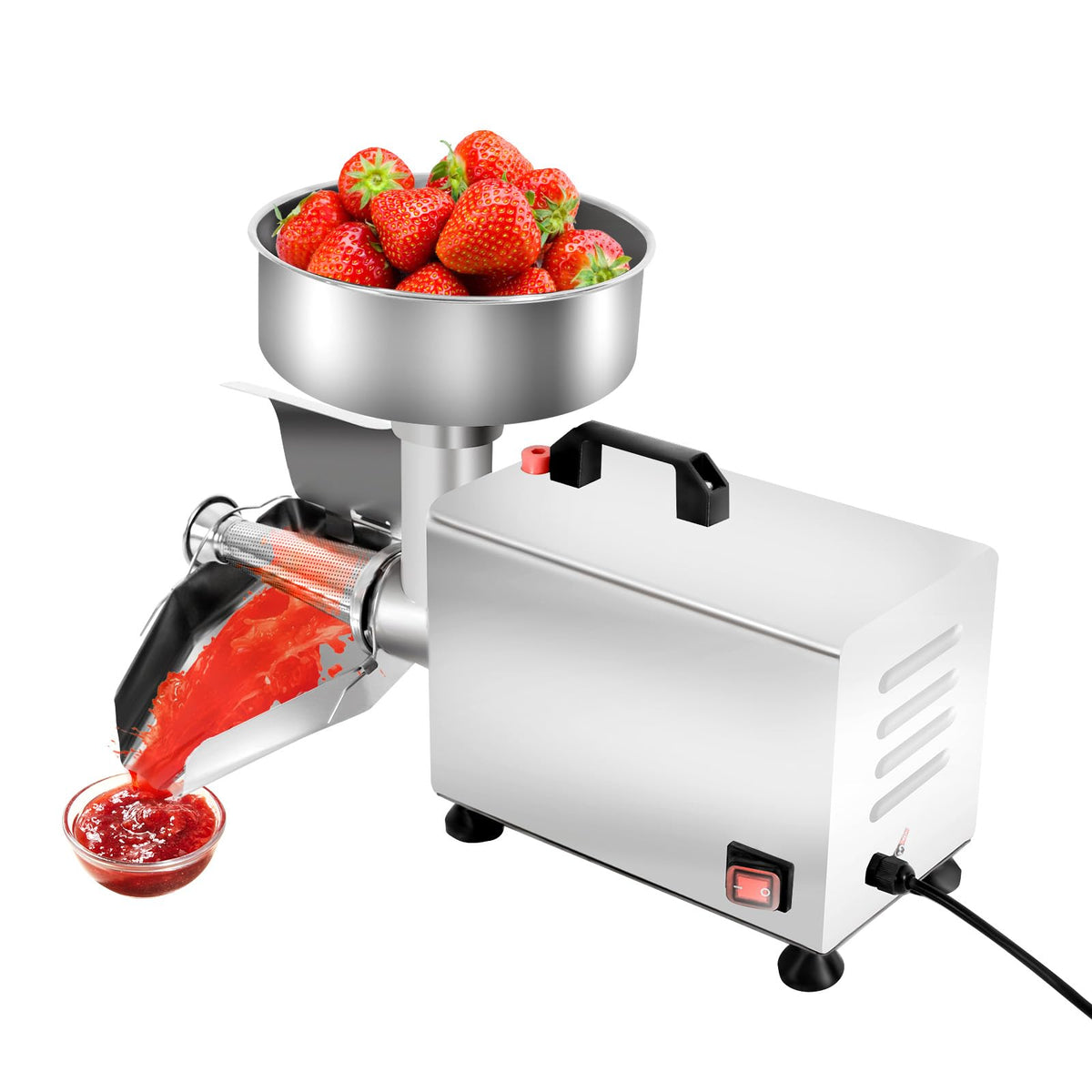 110v 450w Stainless Steel Electric Tomato Strainer I314