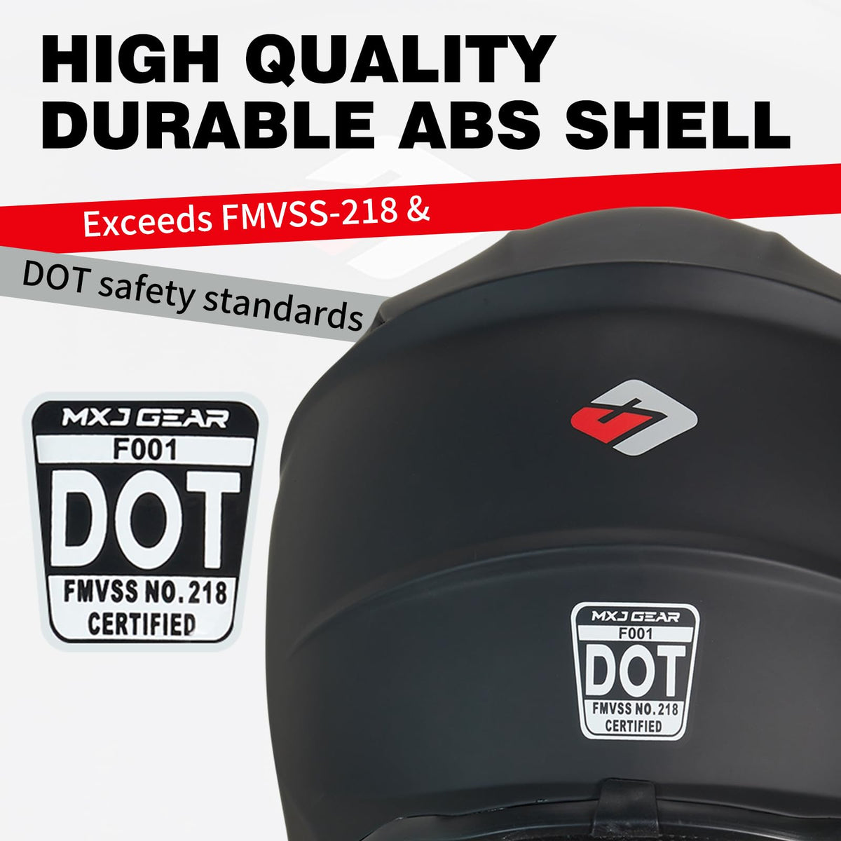 DOT Approved Full Face Motocross Helmet F817648