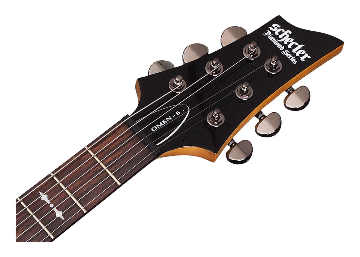 Black 6-String Electric Guitar D45529