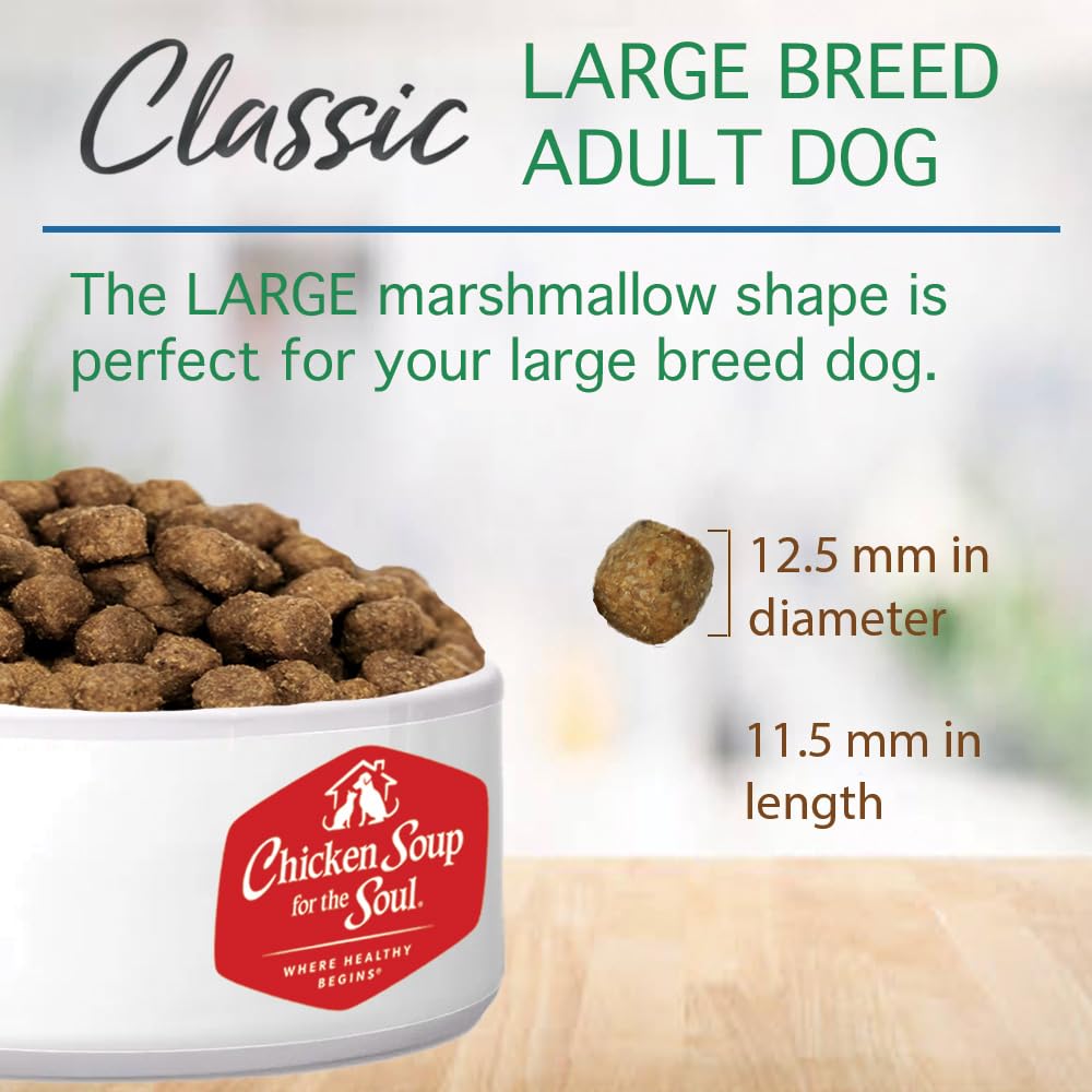 Large Breed Adult Dry Dog Food Chicken Brown Rice Turkey 28lb V4130