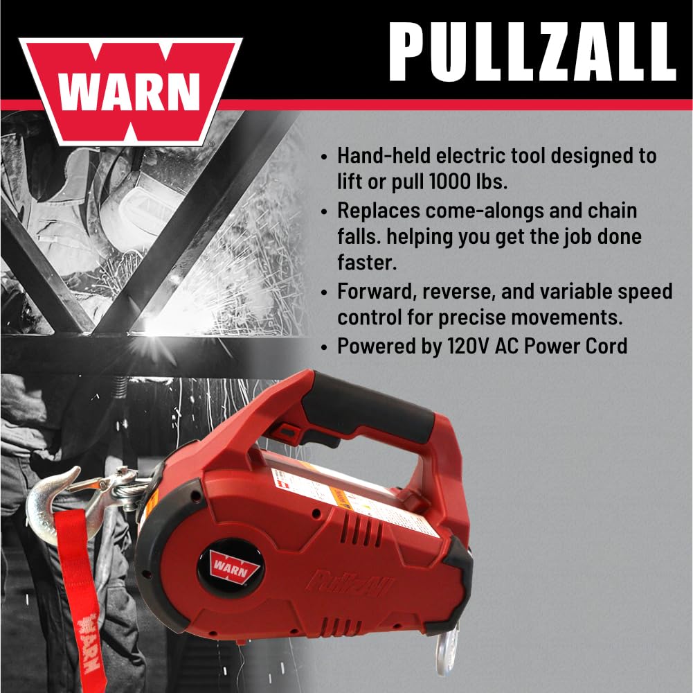 120V AC Electric Winch with 1/2 Ton Capacity W8482