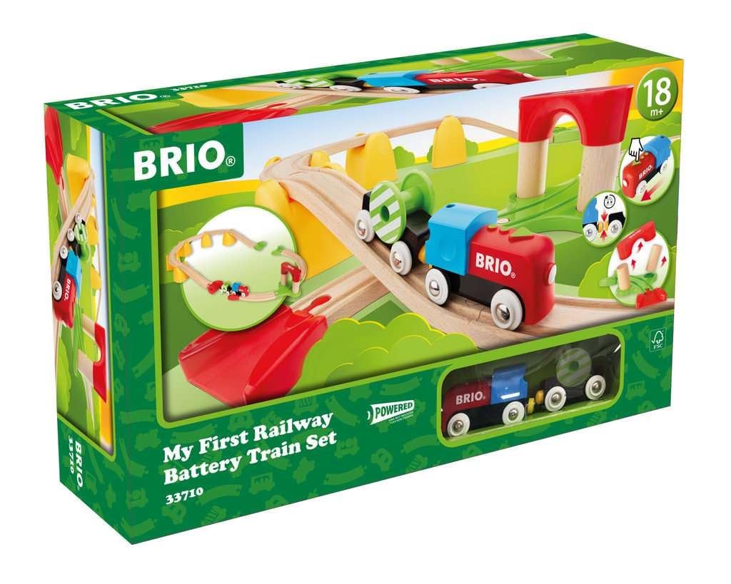 25 Piece Wood Train Set W7392