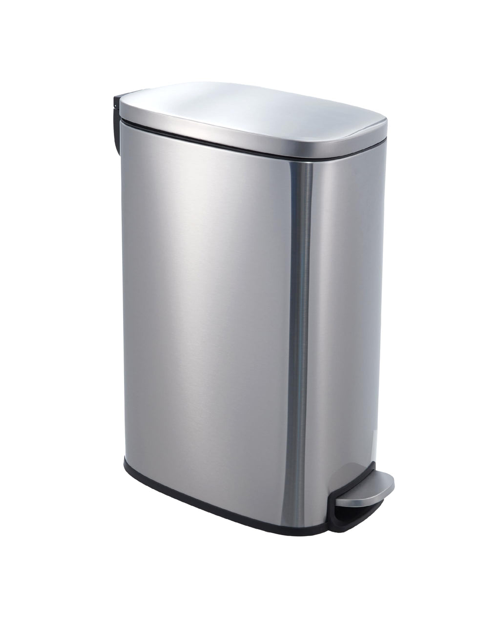 50L Stainless Steel Step Trash Can with Lid B174530