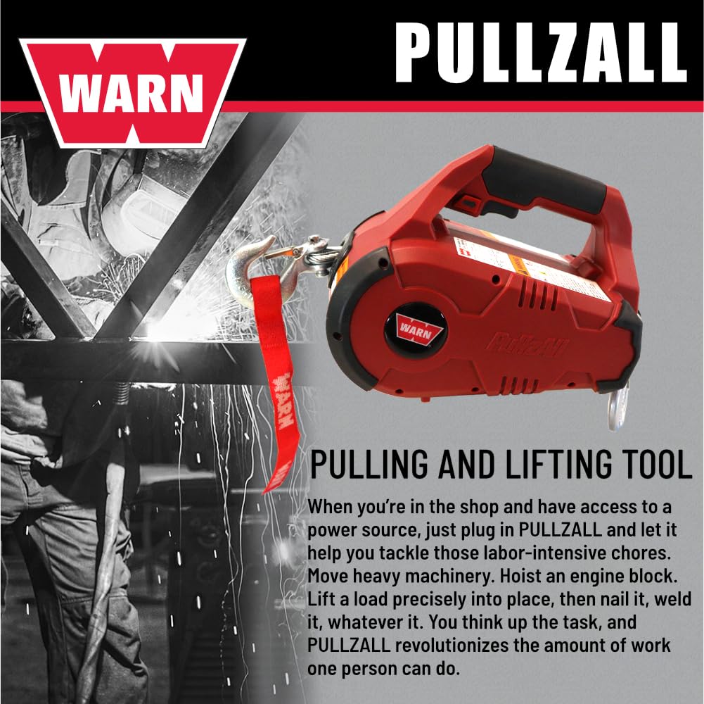 120V AC Electric Winch with 1/2 Ton Capacity W8482