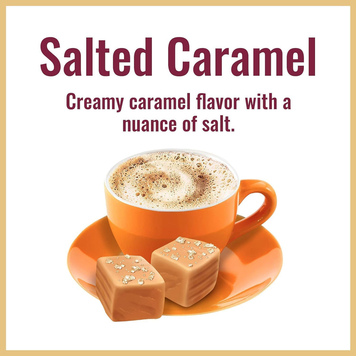 Flavor Coffee Salted Caramel 14 Ounce Pack of 4 P367