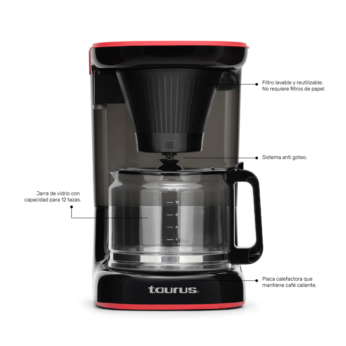 Black Velvet 12-Cup Drip Coffee Maker G416