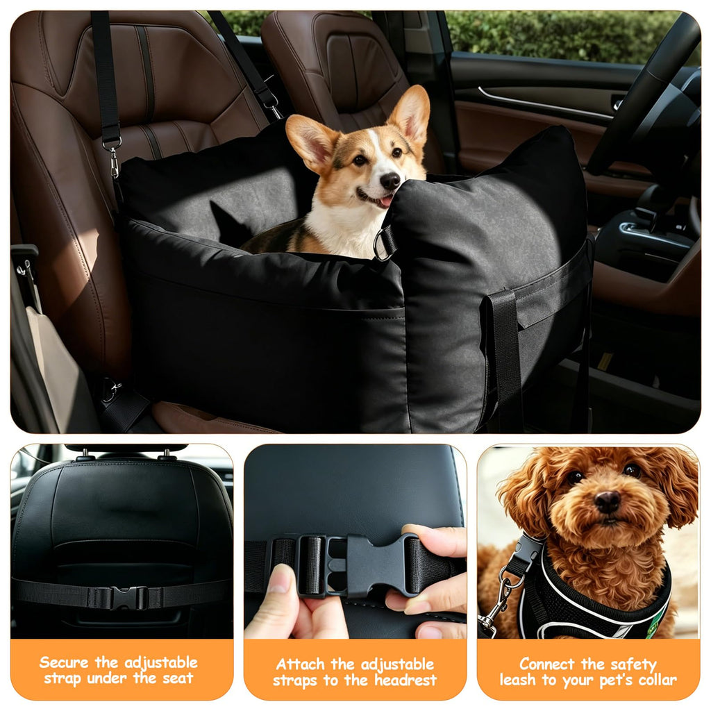 Dog Car Seat for Small Dogs Under 25 lbs J77600