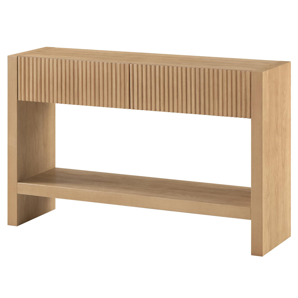 48" Fluted Modern Console Table H681