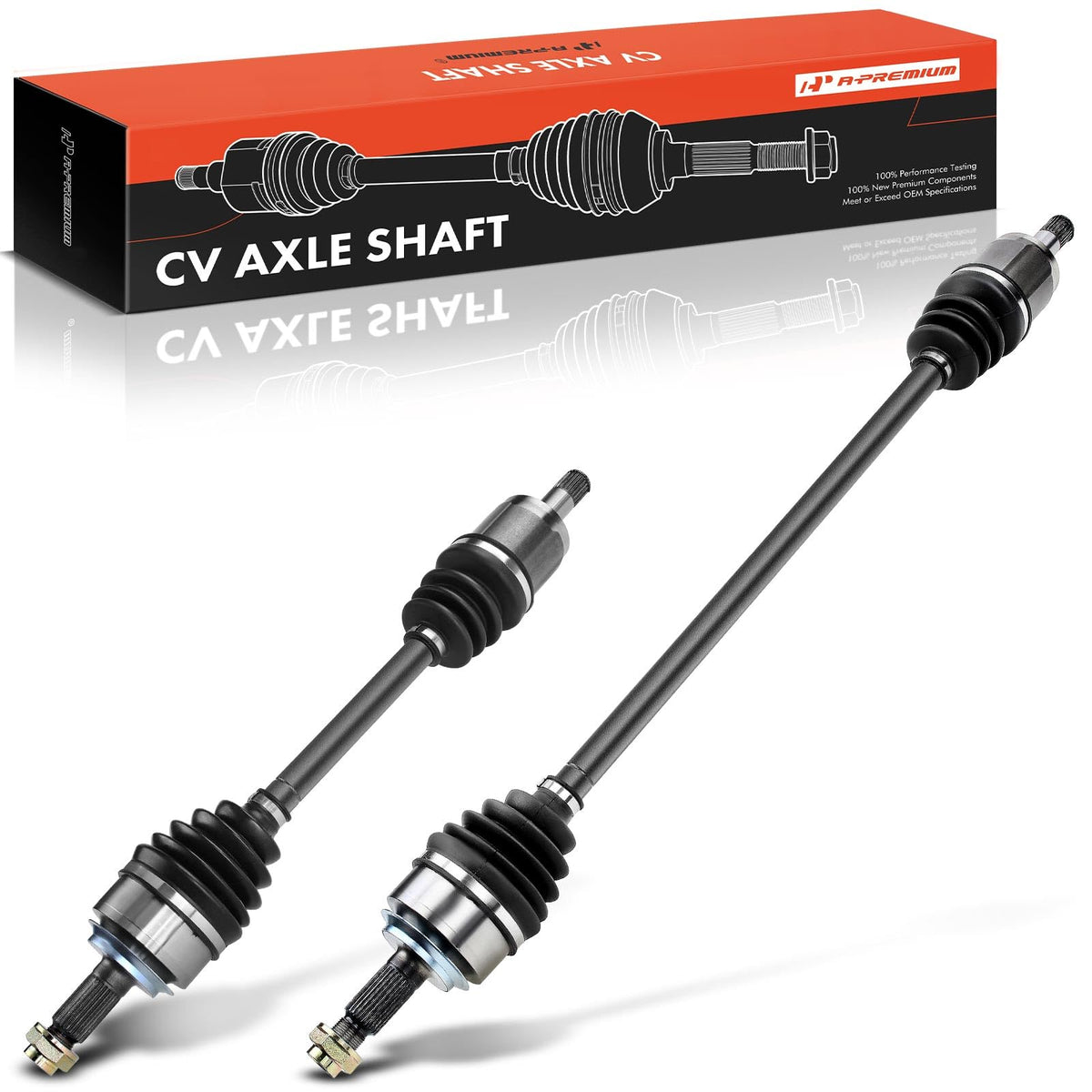 Set of 2 Front CV Axle Shaft Assembly S9368