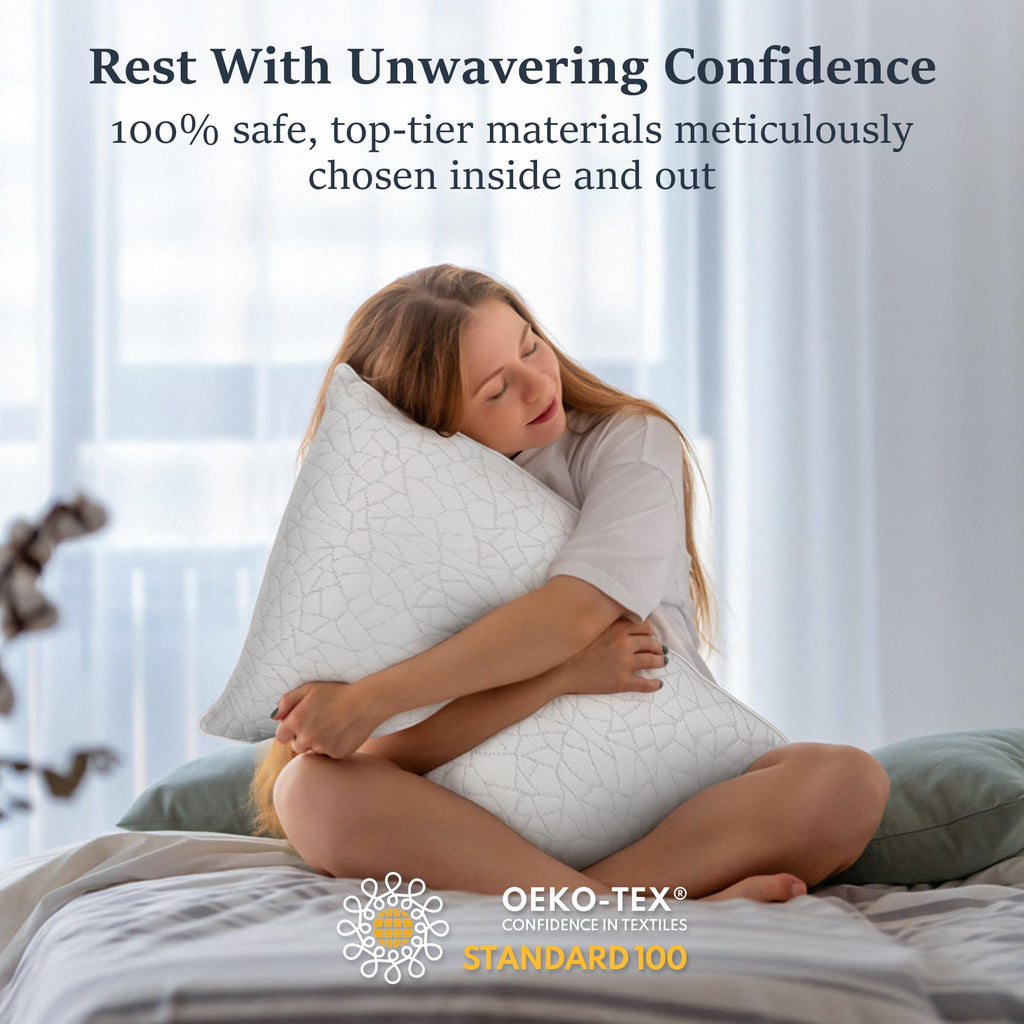 King Size Down Alternative Pillows Set of 2 H171362