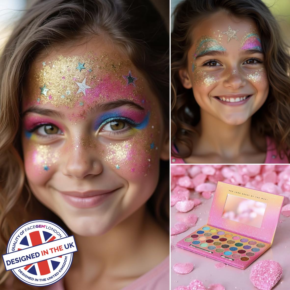 Glitter Eyeshadow Palette Q544