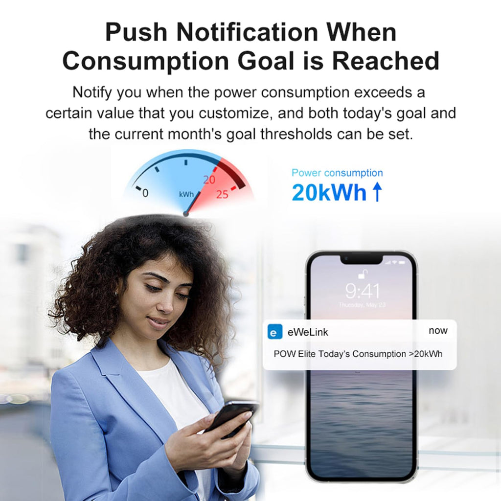 WiFi Smart Energy Monitor with Remote Control U784970