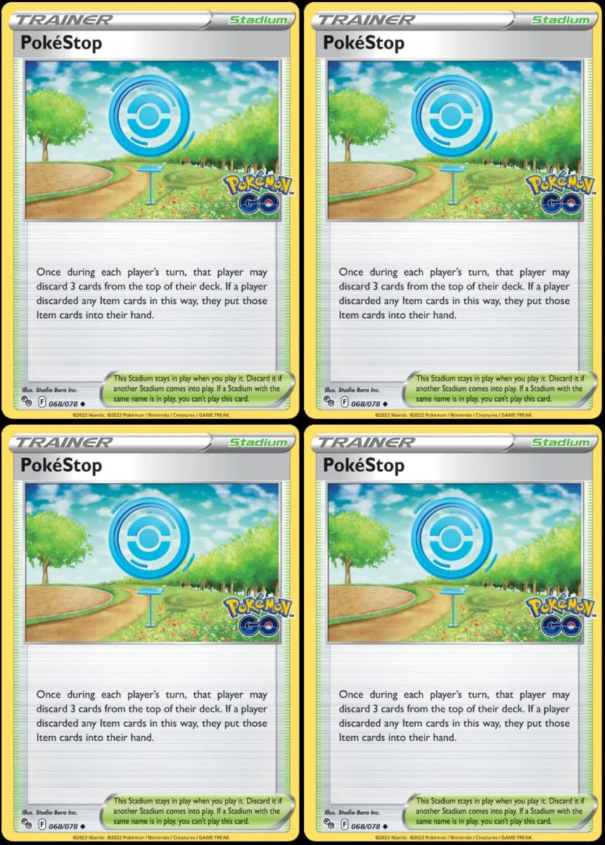 Pokemon Go Trainer Card Lot H440