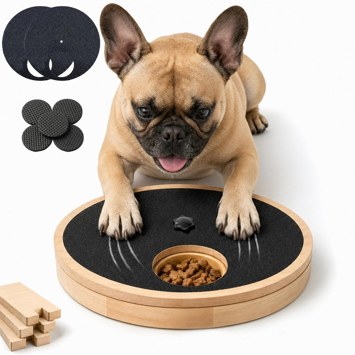 Dog Nail Scratch Board with Treat Box O930678