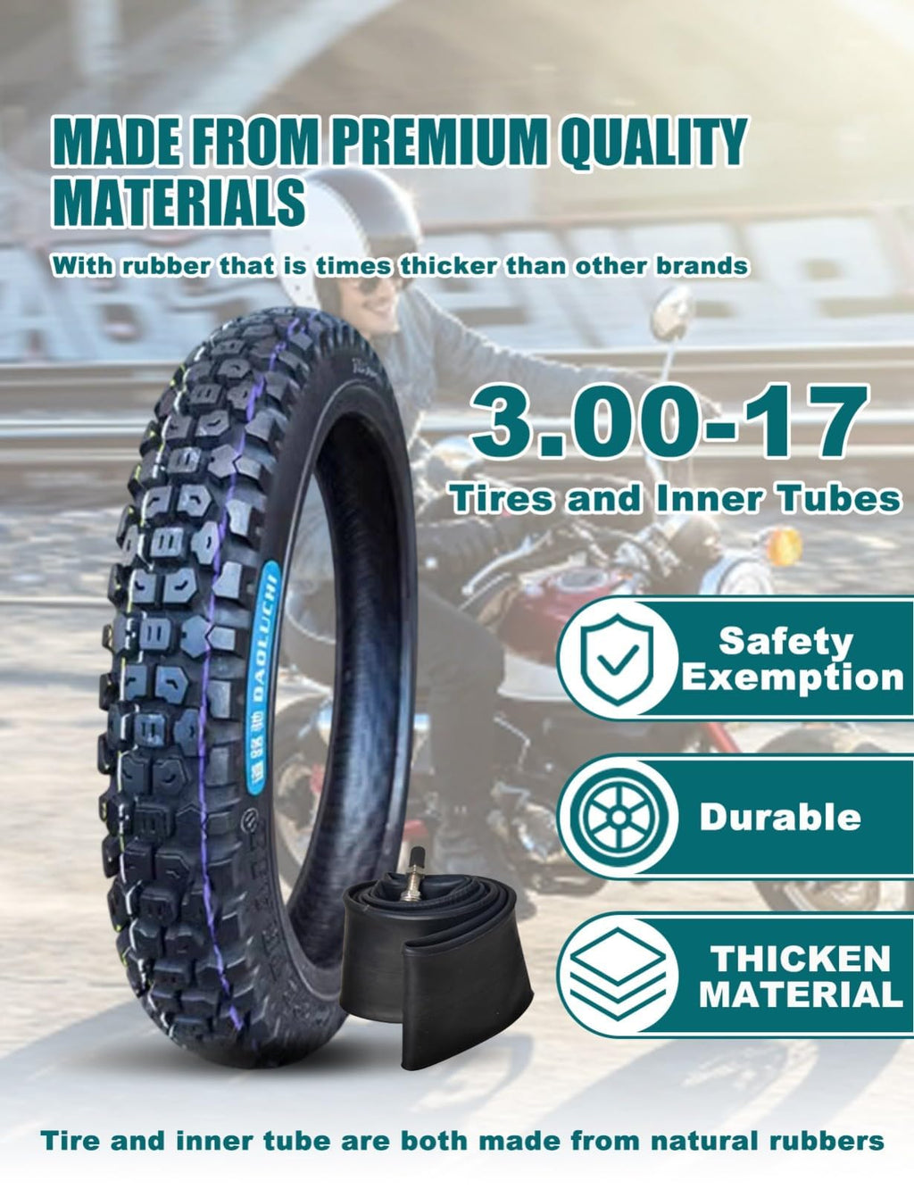 3.00-17 Scooter Tire A905608
