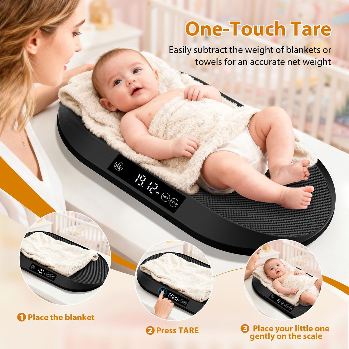88lb Baby Scale with 60" Tape L867767