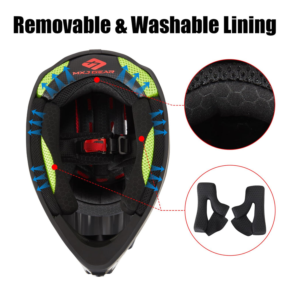 DOT Approved Full Face Motocross Helmet F817648