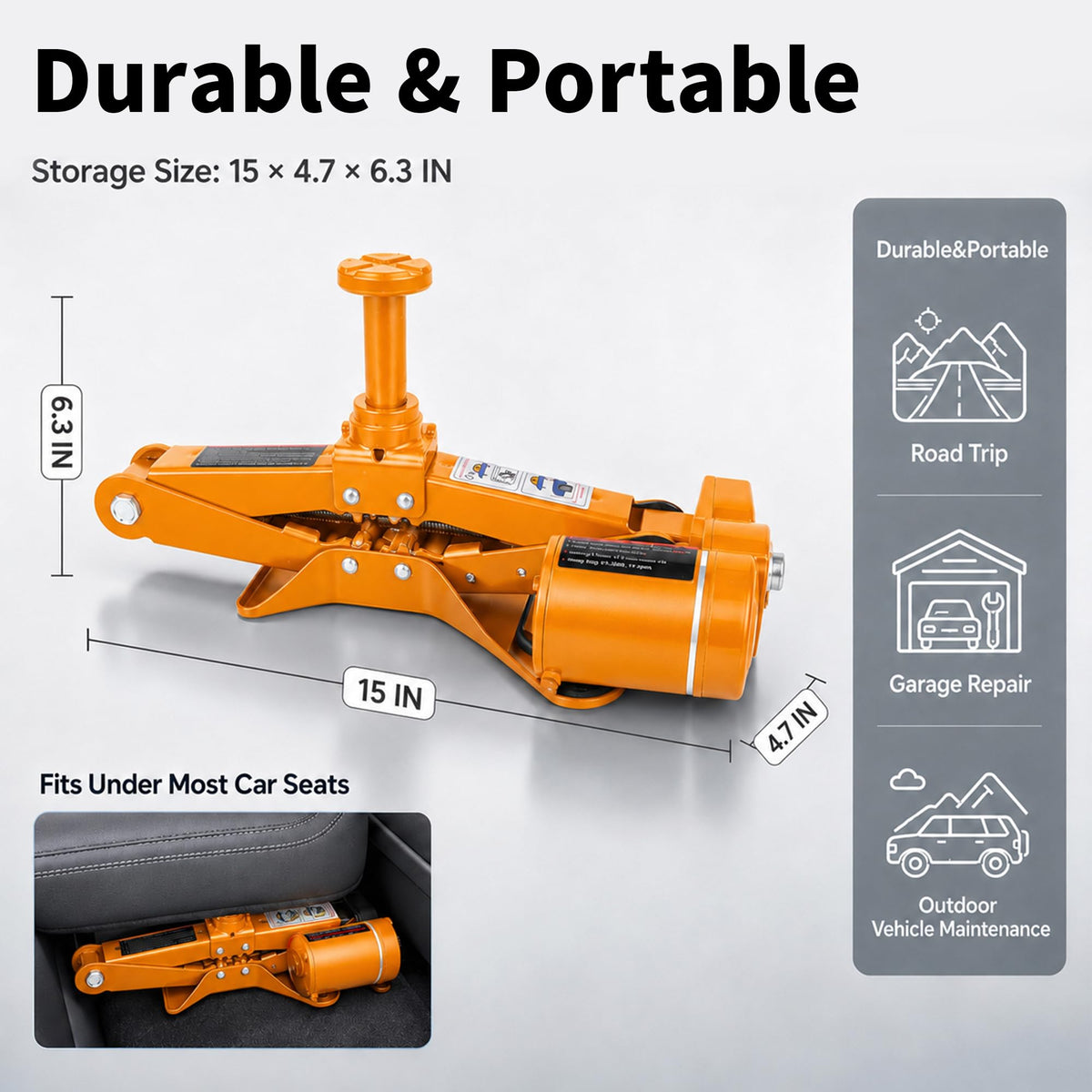 3 Ton 12V Electric Scissor Car Jack B9375