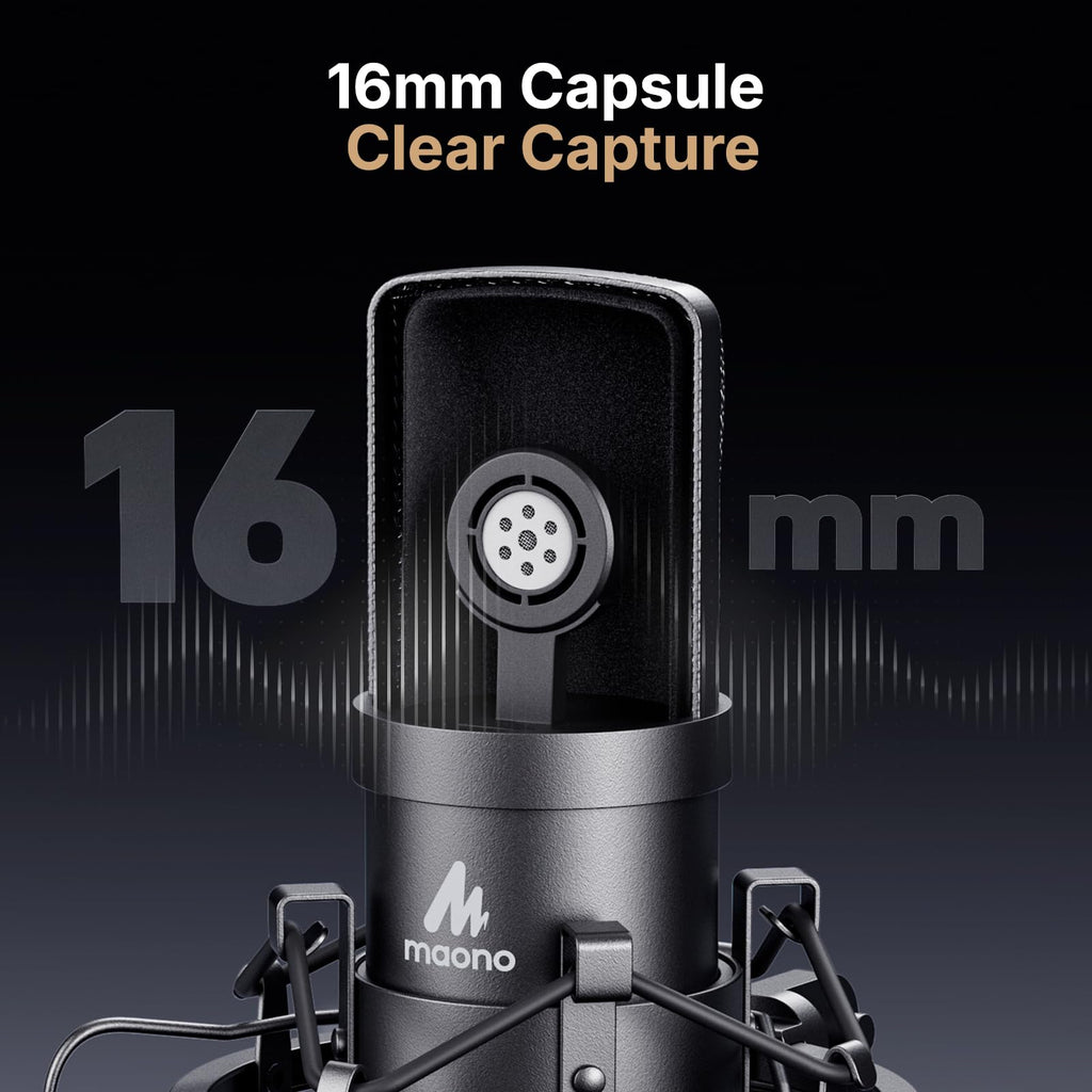 USB Microphone 192kHz/24Bit Condenser Mic Kit P99684