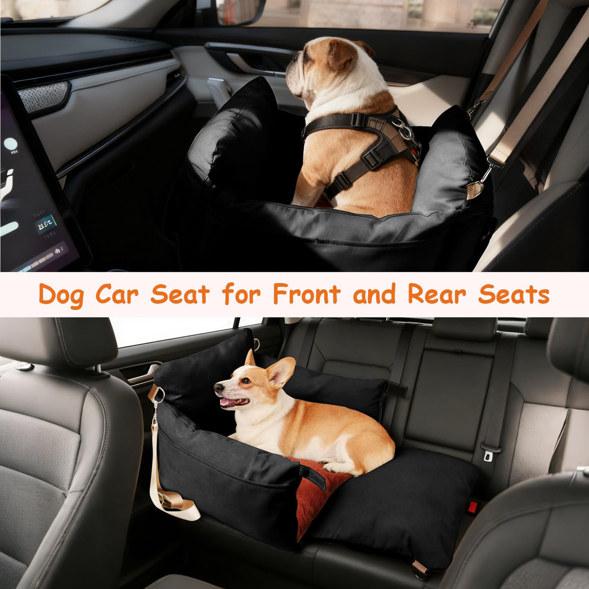 Dog Car Seat for Small Dogs Under 25 lbs J77600