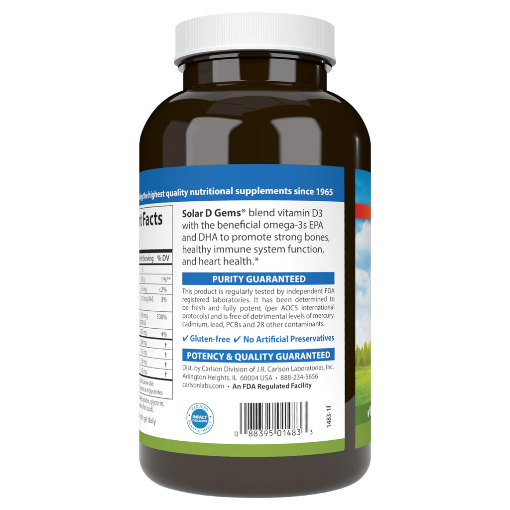 Vitamin D3 4000 IU 360 Softgels M734521