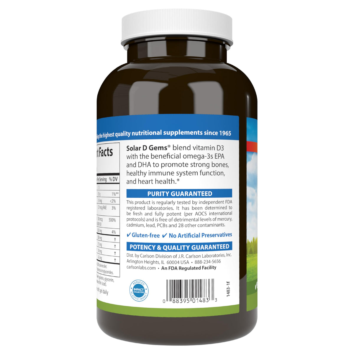 Vitamin D3 4000 IU 360 Softgels M734521