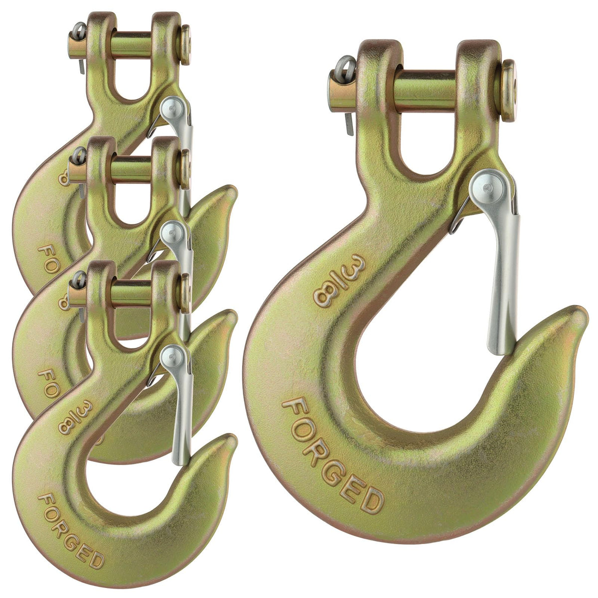 3/8" Clevis Slip Hook with Safety Latch Grade 70 Z797
