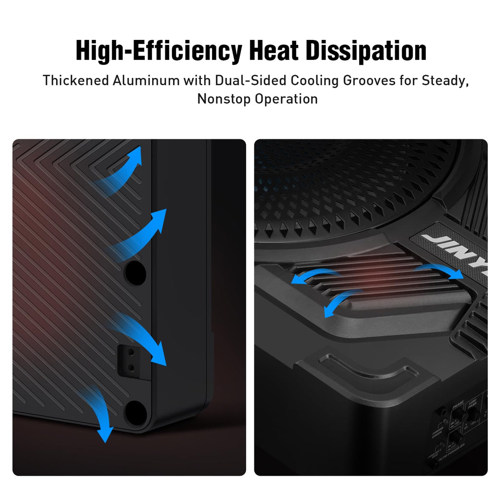 1200W Under Seat Subwoofers with Amp J428036