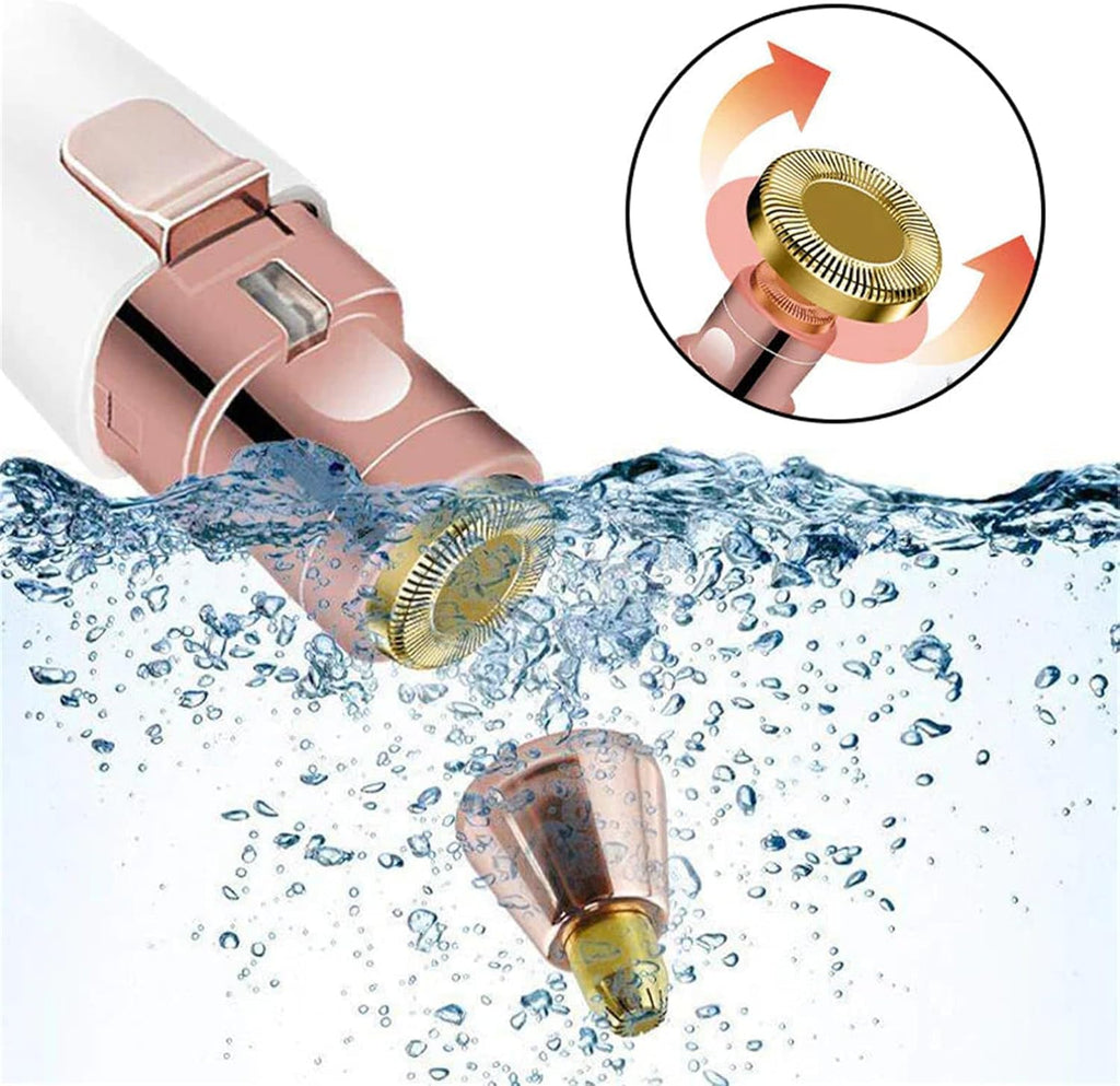 Portable Facial Shaver for Women, 2-in-1 Eyebrow Trimmer M790