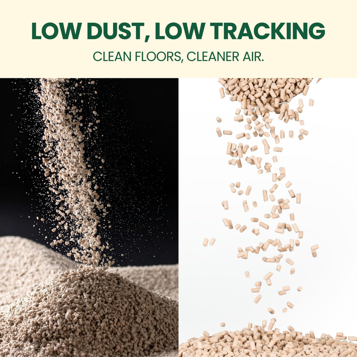 Non-Clumping Zeolite Cat Litter Pellets 7Lbs F703