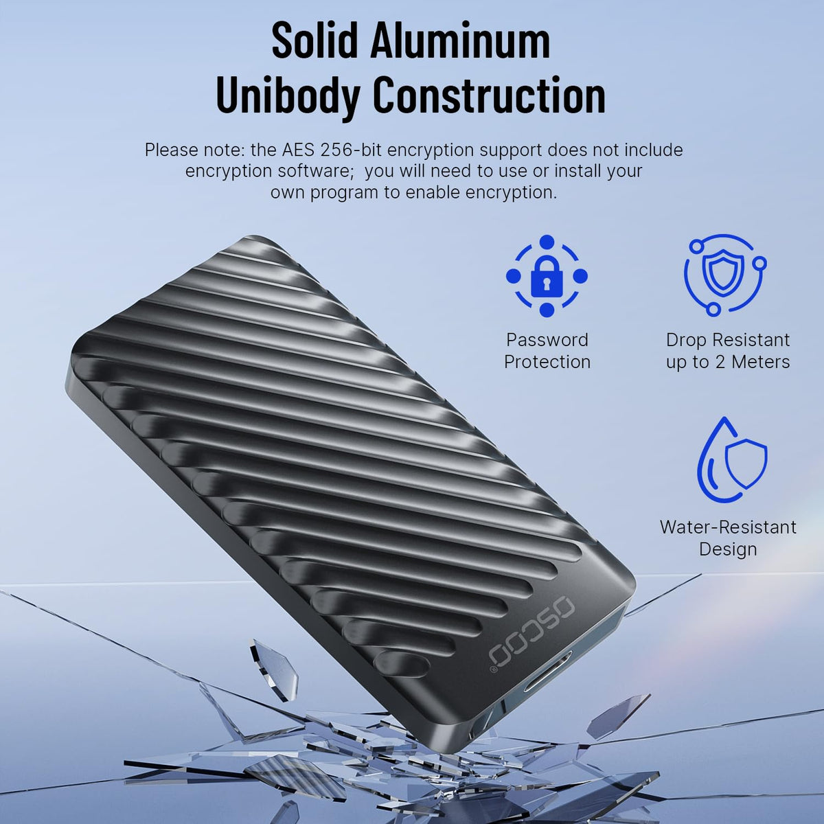 1TB USB 3.2 Gen 2 External SSD Z173